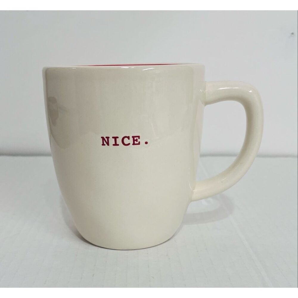 Rae Dunn NICE. Typewriter Mug   16 Ounce